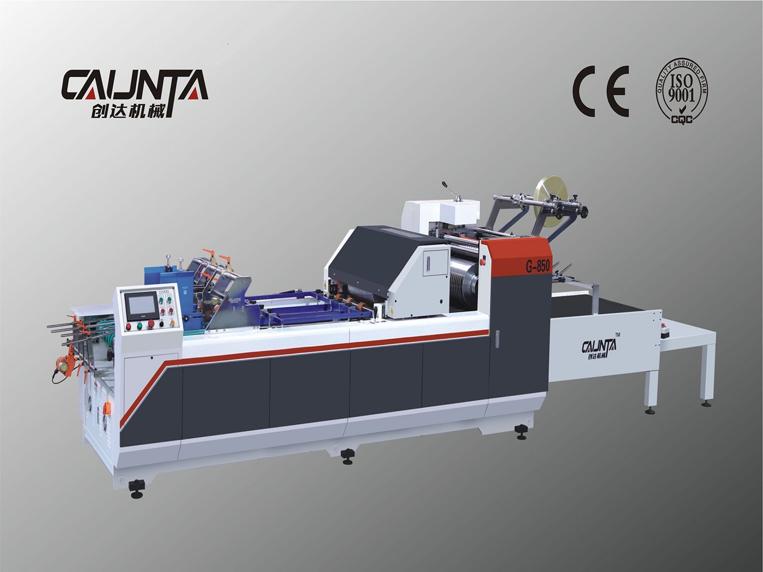 2019 Good Quality Window Patching Machine With Creasing - G-850 Full-automatic High-speed Window Patching Machine – Caunta