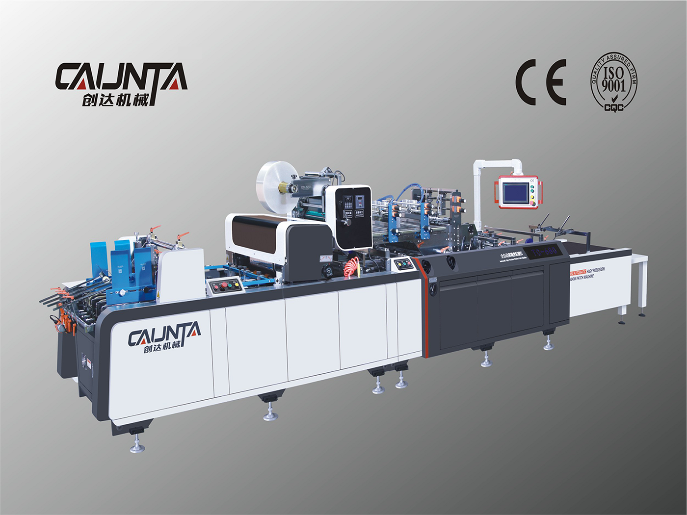 Cheap price Cardboard Window Patcher - TC-680/880 Full-automatic Window Patching Machine – Caunta detail pictures