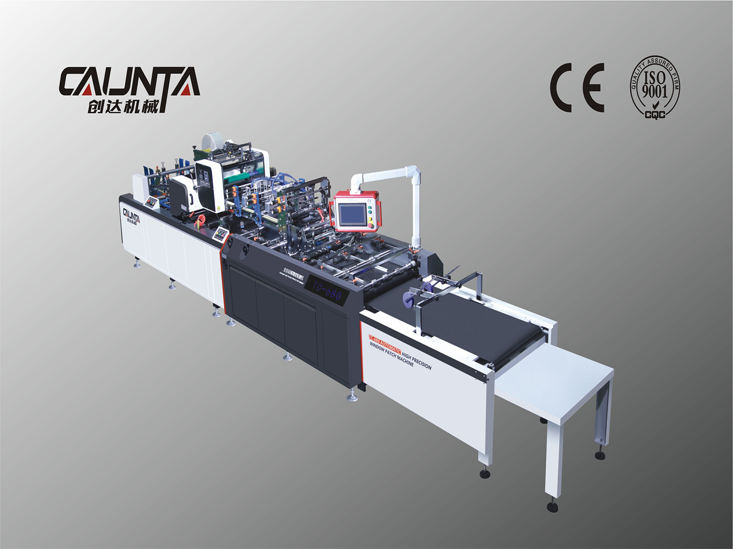 Cheap price Cardboard Window Patcher - TC-680/880 Full-automatic Window Patching Machine – Caunta detail pictures